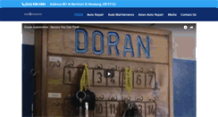 Desktop Screenshot of doranautomotive.com
